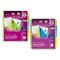 Avery Consumer Products Two-Pocket Insertable Dividers- Plastic- 8-Tab- Multi-Color